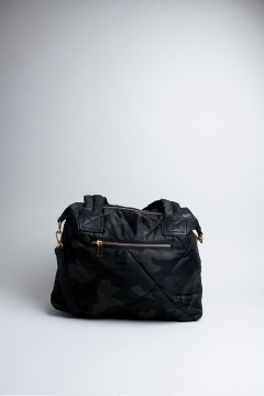 Handbag Top Handle Side Pockets Camouflage